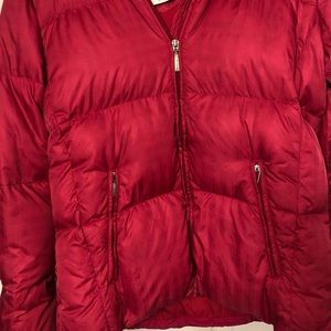 Pink Columbia puffer Coat